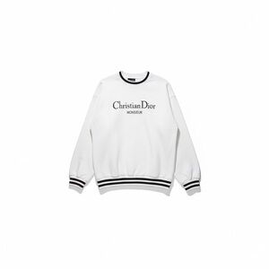 Christian Dior Monsieur White and Black Men's Crewneck